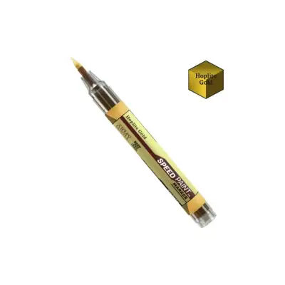 Figurine speedpaint marker hoplite gold